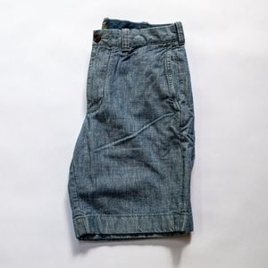 J Crew Stanton Chambray Summer Shorts